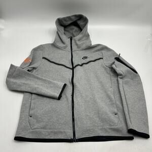 CLEMSON TIGERS Nike Tech Fleece Hoodie Men's Size L Gray Sportswear CU4489-063